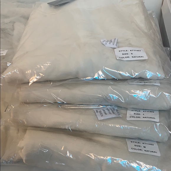 Mono B Longline Turtleneck Pullover Notched Sides - Picture 7 of 9